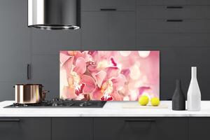 Kuchyňský skleněný panel Květiny Rostlina 140x70 cm