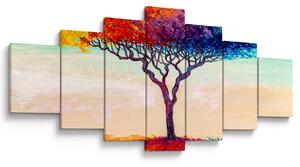 Obraz malovaného stromu (210x100 cm)