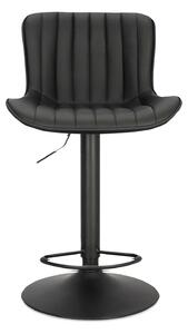 Židle barová Tessa černá