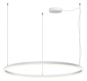 LED2 - LED Stmívatelný lustr na lanku SATURN LED/80W/230V pr. 100 cm bílá