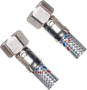 Flexibilní hadice z nerezové oceli FxF 1/2 "x1/2", 80 cm