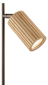 Brilliant - Stolní lampa LAKEWOOD 1xGU10/10W/230V hnědá