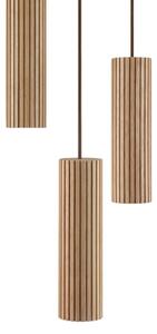 Brilliant - Lustr na lanku LAKEWOOD 3xGU10/10W/230V pr. 28 cm hnědá