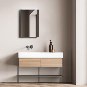 Zrcadlová skíka s osvtlením Talos Mirage 40x60x13,1 cm - kvalitní hliníkový korpus s kolébkovým spínaem - svtelné zrcadlo s neutrálním bílým svtlem - koupelnová zrcadlová skíka