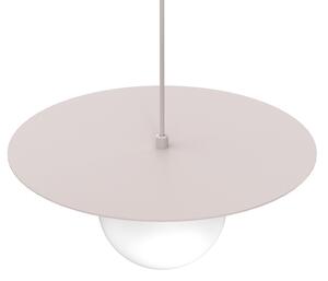 Lustr na lanku FLAT 1xE27/15W/230V krémová