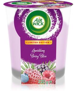 Air Wick Essential Oils Sparkling Berry Bliss XXL vonná svíčka 220 g