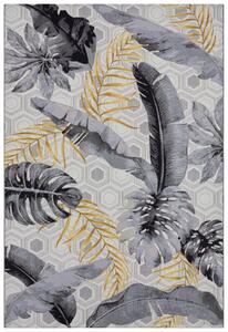 Hanse Home Collection koberce Kusový koberec Flair 105612 Gold Leaves Multicolored – na ven i na doma Rozměry koberců: 120x180