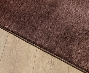 Ayyildiz Kusový koberec CATWALK 2600, kulatý, Hnědá Rozměr koberce: 120 cm KRUH
