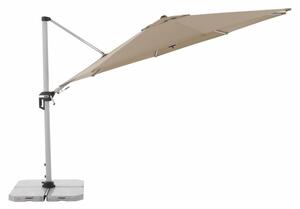 Doppler ACTIVE 370 cm - výkyvný zahradní slunečník s boční tyčí : Desén látky - 846