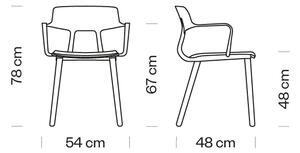 Et al - Židle SNAP 1106N