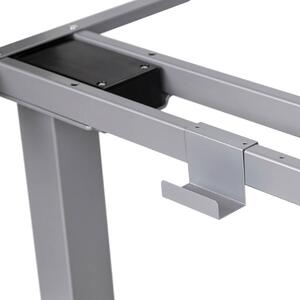 Výškově nastavitelný stůl Liftor Vision, šedý, Bez desky, elektricky polohovatelný