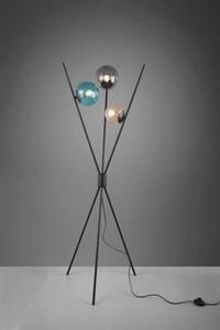TRIO 403400317 Lance Stojanová lampa 600mm E14 3X28W Černá matná, vícebarevný