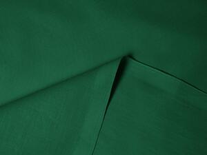 Biante Bavlněné jednobarevné ložní povlečení Moni MOD-514 Tmavě zelené Jednolůžko 140x200 a 70x90 cm