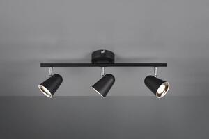 TRIO reality R82123132 TOULOUSE Stropní svítidlo 480mm LED 3x3W / 3x400lm 3000K Matná černá