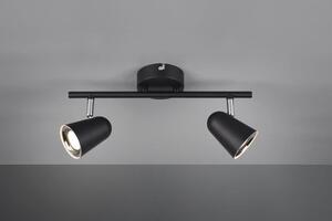 TRIO reality R82122132 TOULOUSE Stropní svítidlo 340mm LED 2x3W / 2x400lm 3000K Matná černá