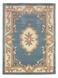 Hans Home | Ručně všívaný kusový koberec Lotus premium Blue - 75x150