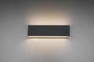 TRIO 225172942 Concha Nástěnné svítidlo 280mm LED 2X6W / 2x600lm 3000K Antracit, bílá, Switchdimmer