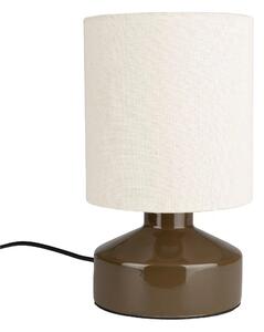 Zuiver Zelenohnědá keramická stolní lampa NOOK 28 cm