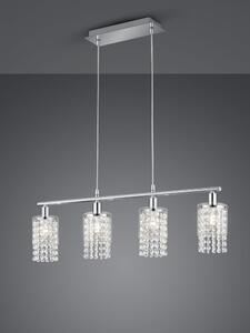 TRIO R30764006 Posh závěsné stropní svítidlo 4xE14 chrom