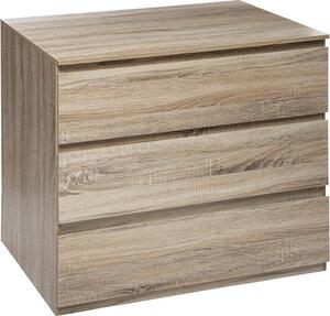 Eazy Living Komoda se 3 zásuvkami Faustine Natural