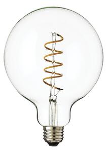 HVLG BLB-6W-G40-SPIRAL-CE-4-PACK LED žárovka G125 6W E27 230V čirá stmívatelná SPIRAL FILAMENT stmívatelná 4ks - HUDSON VALLEY