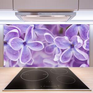 Kuchyňský skleněný panel Květiny Rostlina Příroda 100x50 cm