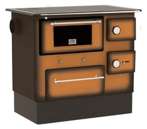 ALFA PLAM, sporák REGULAR 46 ECO, teplovzduný 8 kW, levý, melír