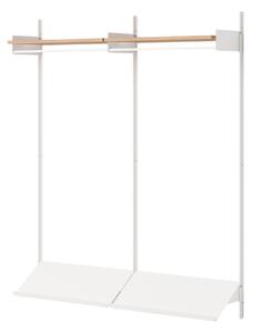 NEW WORKS Policová sestava New Works Wardrobe Shelf 2, Oak / White