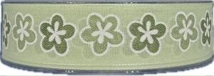 Stuha tkaná HELLO SUMMER pastelově zelená 25mm x 20m (5,- Kč/m)