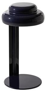 WOOOD Tmavě modrá kovová stolní lampa Rassy
