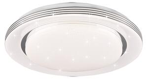 TRIO R67041000 ATRIA stropní svítidlo LED D380mm 18W/1500lm 3000-6000K, bílá, stmívatelné, dálkové ovládaní, starlight