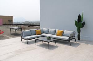 Šedý zahradní lounge set pro 5 Tyssedal - Bonami Selection