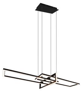 TRIO 320310332 SALINAS závěsné svítidlo LED 34W/4200lm 3000K černá matná, switchdimmer
