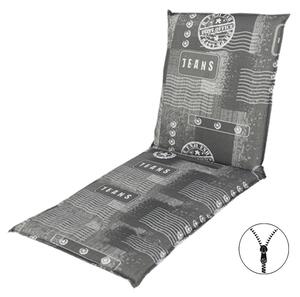 Doppler LIVING 2931 - polstr na zahradní lehátko se zipem