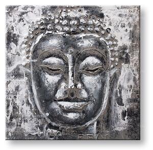 Malovaný nástěnný obraz BUDHA 1 díl CFAZH4740AE1 - 60x60 cm
