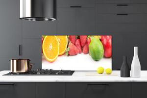 Kuchyňský skleněný panel Ovoce Kuchyně 100x50 cm