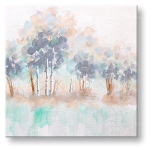 Malovaný nástěnný obraz STROMY 1 díl CFAZH6502E1 - 60x60 cm