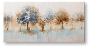 Malovaný obraz na stěnu STROMY 1 díl 100x50 cm - 100×50 cm / Klasický 2 cm