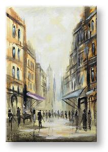 Malovaný nástěnný obraz CITY 1 díl 60x90 cm CFAZH6350E1