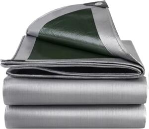 Plachta 300 × 600 cm – 180 g/m² PE – vododolná a odolná proti povtrnostním vlivm – zelená – plachta na zahradní nábytek, bazén, dřevo, auto a lo