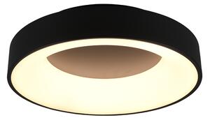 TRIO 671210132 GIRONA stropní svítidlo LED D450mm 27W/3100lm 3000K černá matná, switchdimmer