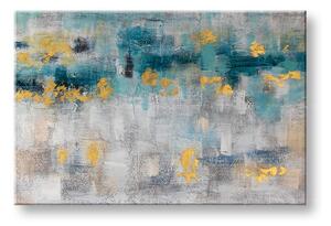 Malovaný obraz na stěnu ABSTRAKT 1 díl 120x80 cm - 120×80 cm / Klasický 2 cm
