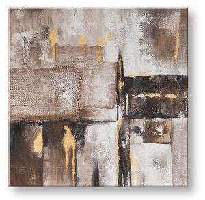 Malovaný nástěnný obraz ABSTRAKT 1 díl CWF11292SDE1 - 70x70 cm