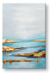 Malovaný nástěnný obraz ABSTRAKT 1 díl CWF11462WE1 - 80x120 cm