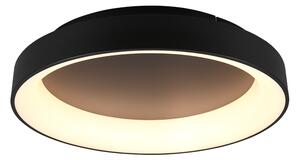 TRIO 671290132 GIRONA stropní svítidlo LED D600mm 48W/5600lm 2700-6000K černá matná, stmívatelné, dálkový ovladač