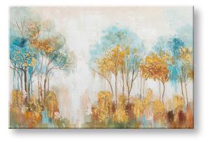 Malovaný obraz na stěnu STROMY 1 díl - 90x60 cm - 90×60 cm / Klasický 2 cm