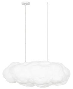 Nova Luce Bílé závěsné světlo Cloud 100 cm