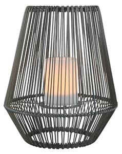 TRIO R55256111 MINEROS venkovní dekorační solární svítidlo LED D260mm 0,2W šedá