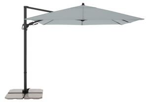Derby DERBY DX 280 x 280 cm – zahradní slunečník s boční nohou : Desén látky - 827