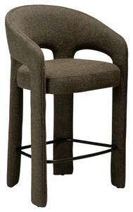 ​​​​​Dan-Form Zelená bouclé barová židle Splendor 67 cm